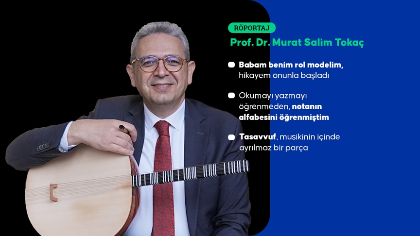 Müzisyen Prof. Dr. Murat Salim Tokaç, sanat hayatının 45. yılını geride bıraktı