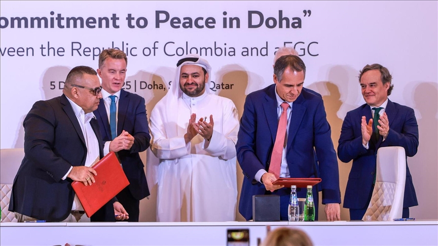 الدوحة ترعى اتفاقا لترسيخ الالتزام بالسلام بين كولومبيا وجماعة مسلحة