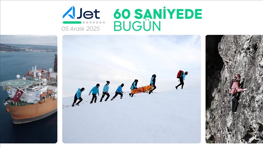 60 saniyede bugün (05 Aralık 2025)