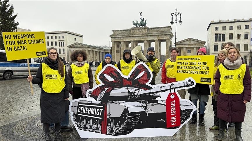 «Международная Амнистия» выразила протест против визита канцлера Германии Фридриха Мерца в Израиль