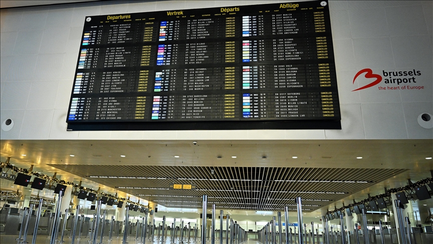 Brussels Airport temporarily halts air traffic after drone sighting