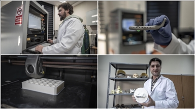 Savunma ve havacılığın yeni nesil parçaları Erzurum Teknik Üniversitesinde üretiliyor