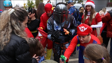 "Superheroji" obradovali djecu na liječenju u Prištini