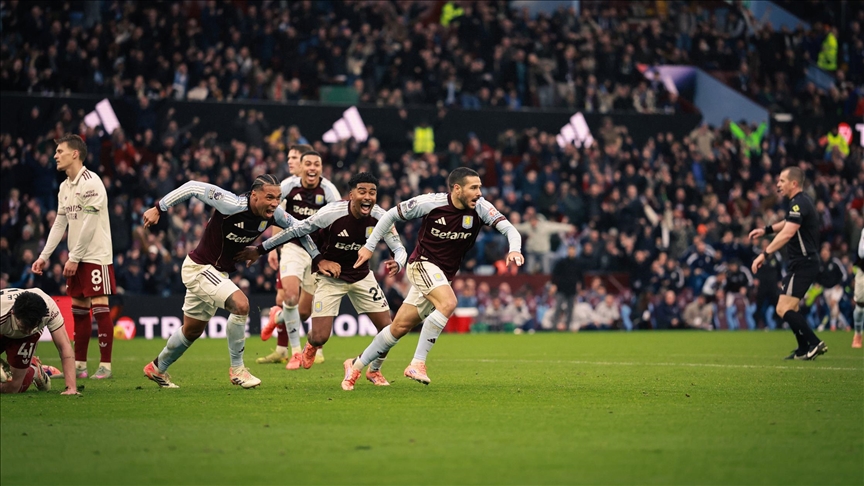 قدم.. أستون فيلا يوقف سلسلة اللاهزيمة لأرسنال