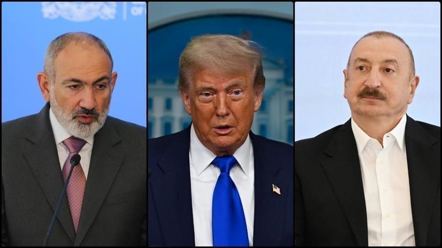 Трамп поблагодарил президента Азербайджана Ильхама Алиева и премьер-министра Армении Никола Пашиняна