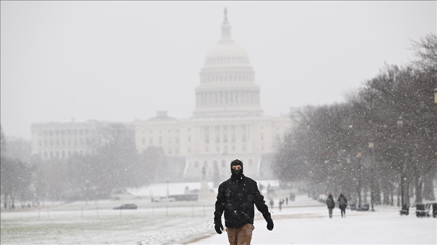 Reshjet e para të borës mbulojnë Washingtonin