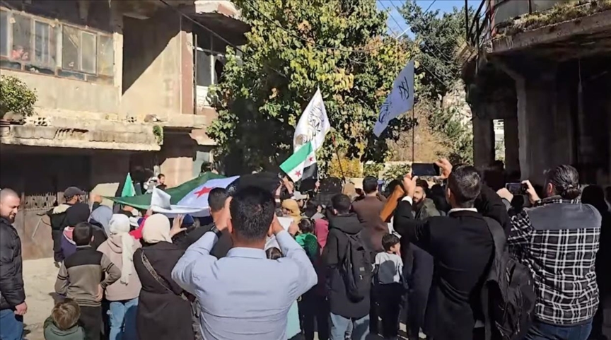 سوريا.. وقفة في بيت جن تندد بانتهاكات إسرائيل