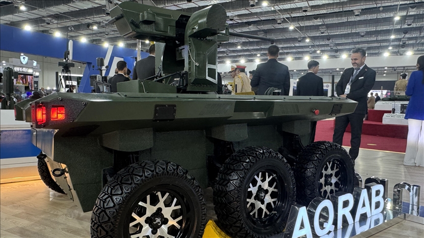 Türkiye-Egypt defense cooperation produces Aqrab unmanned ground vehicle