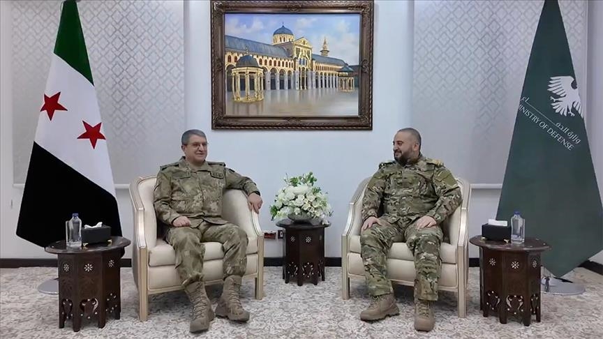 Начальник генштаба ВС Турции встретился с министром обороны Сирии