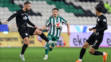Konyaspor ile Çaykur Rizespor 1-1 berabere kaldı