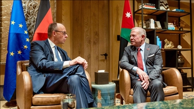 ملك الأردن والمستشار الألماني يبحثان الشراكة والتطورات الإقليمية