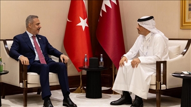 Dışişleri Bakanı Fidan, Katarlı mevkidaşı Al Sani ile görüştü