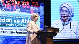 La première dame turque, Emine Erdogan: "251 millions d’enfants et de jeunes privés d’éducation dans le monde" 