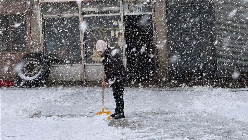 Van\'da kar etkili oldu