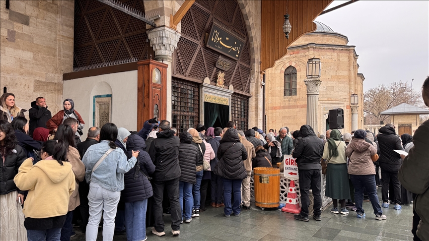 Mevlana Müzesi\'nde \