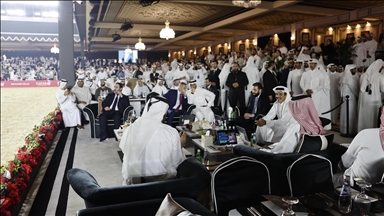 الرئيس السوري وأمير قطر يحضران بطولة العالم للخيل العربية "السوبريم" 