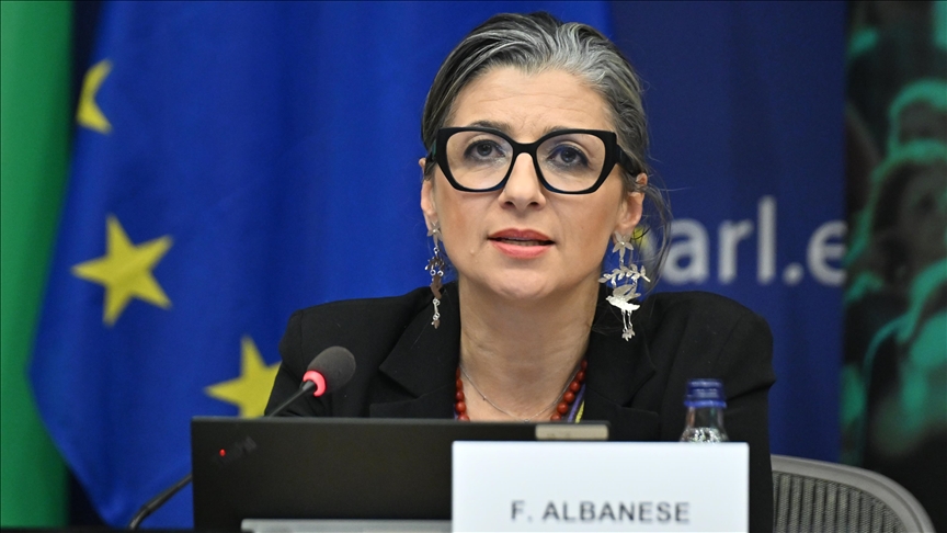 UN special rapporteur denounces 'Israeli genocide with complicity of states'