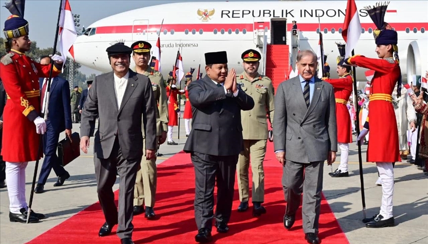 Indonesian President Prabowo kicks off maiden Pakistan visit
