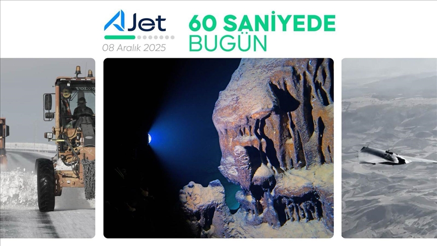 60 saniyede bugün (8 Aralık 2025)