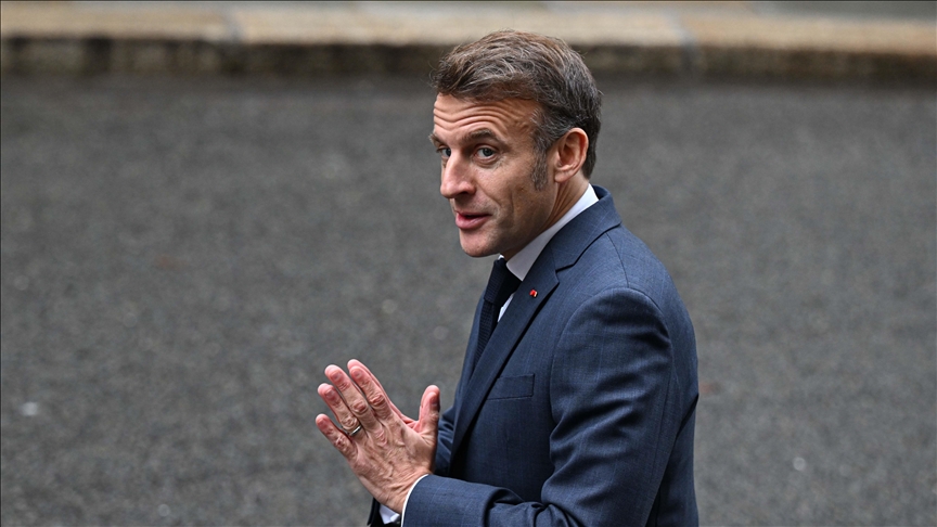 Russia feeling pressure from latest sanctions, Macron says ahead of Ukraine talks in London