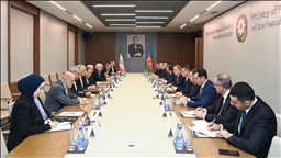 نشست هیئت‌های آذربایجان و ایران به ریاست وزرای خارجه دو کشور