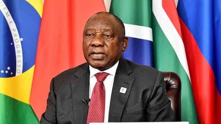 South Africa’s president says only Palestine's self-determination can bring lasting peace to the region