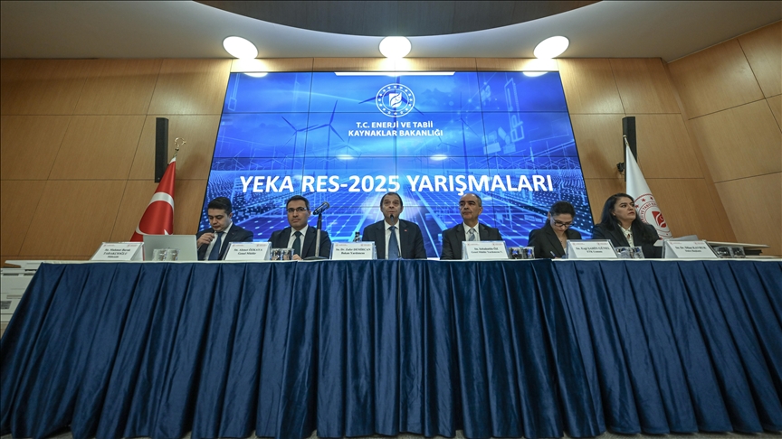 YEKA RES-2025 yarışmalarında 6 proje için en iyi teklifler belli oldu