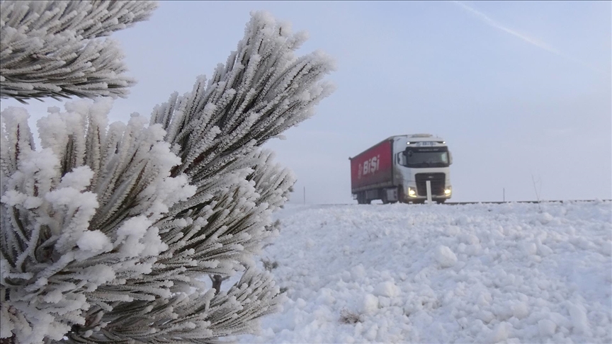 Ağrı, Ardahan, Tunceli ile Kars'ta sis ve buzlanma etkili oldu