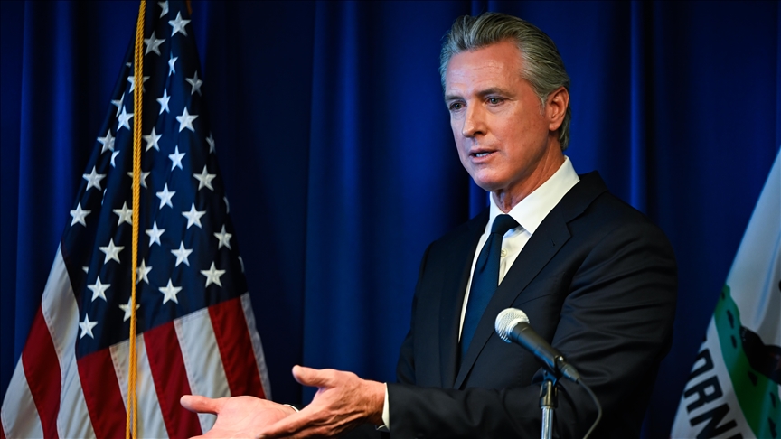 California governor says he has never taken donations from pro-Israel lobbying group AIPAC