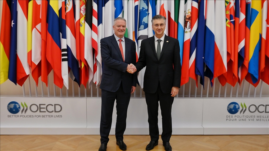 Plenković u Parizu s generalnim sekretarom OECD-a: Hrvatska u završnoj fazi pristupanja