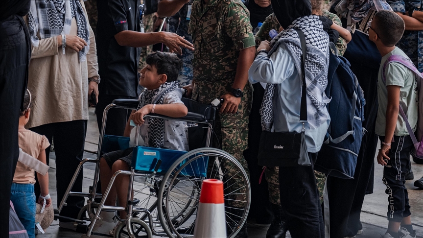 17 Palestinian children arrive in Italy for medical care