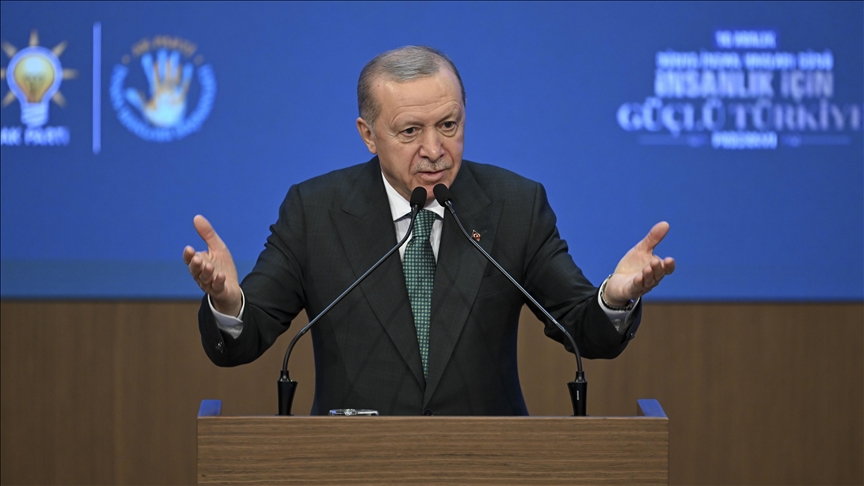 أردوغان: صبر المظلومين في فلسطين سيتوج بالنصر 