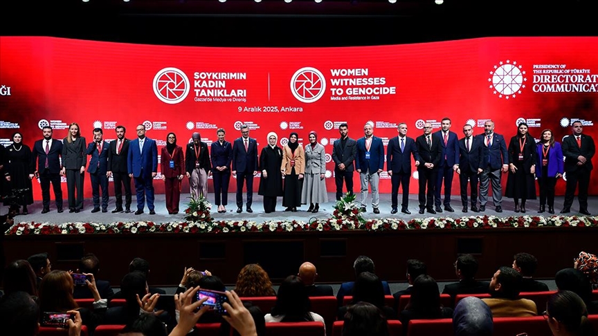 Ankara'da Soykırımın Kadın Tanıkları Gazze'de Medya ve Direniş Paneli düzenlendi