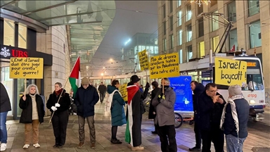 Dozens rally in Geneva to demand end to Gaza 'genocide,' accuse Switzerland of complicity