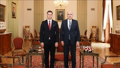 TBMM Başkanı Kurtulmuş, Bosna Hersek Tuzla Kantonu Başbakanı Halilagic'i kabul etti