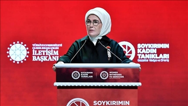 أمينة أردوغان: الحرب ضد الإبادة الجماعية هي الأكثر شرعية لنا جميعًا