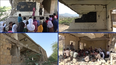 Yemen'de süren iç savaş eğitimi çökertti, öğrencilerin hayallerini "enkaz altında" bıraktı