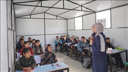 "مافي مرمرة" التركية تفتتح مدرسة وروضة تعليمية في غزة 