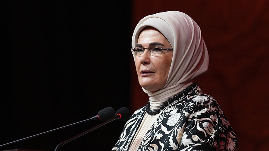 Emine Erdoğan: Filistin'de özgürlüğü elinden alınan insanların acısı, dünyanın adalet arayışını derinleştiriyor