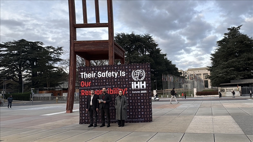 İHH, Cenevre'de Dünya İnsan Hakları Günü dolayısıyla programlar düzenledi