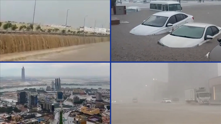 Suudi Arabistan\'da şiddetli yağışlar sele yol açtı