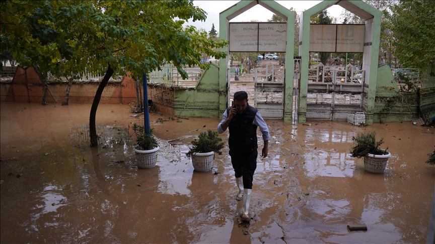 2 të vdekur dhe 5 të plagosur nga përmbytjet në qytetin irakian Sulaymaniyah
