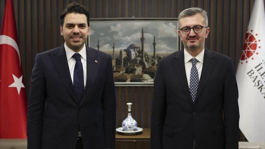 Cumhurbaşkanlığı İletişim Başkanı Duran, TİKA Başkanı Abdullah Eren ile görüştü