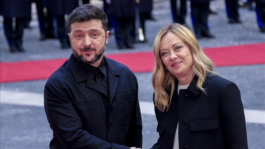 Italy, Ukraine discuss next steps for 'just and lasting peace' at Rome meeting