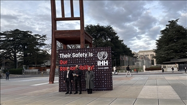 İHH, Cenevre'de Dünya İnsan Hakları Günü dolayısıyla programlar düzenledi