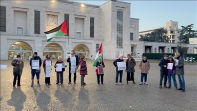 Punonjësit e shëndetësisë në gjithë Italinë demonstrojnë në mbështetje të kolegëve palestinezë