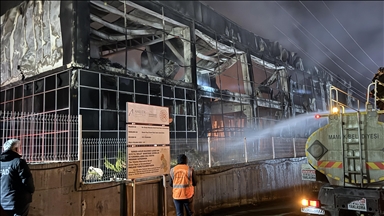 Kırıkkale OSB'de bir fabrikada çıkan yangın söndürüldü