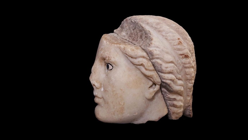 Türkiye : Une tête de déesse de l'époque hellénistique mise au jour dans la région de la Méditerranée orientale