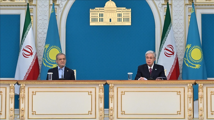 Токаев отметил важность транспортного коридора Север – Юг и ж/д маршрута Казахстан – Туркменистан – Иран