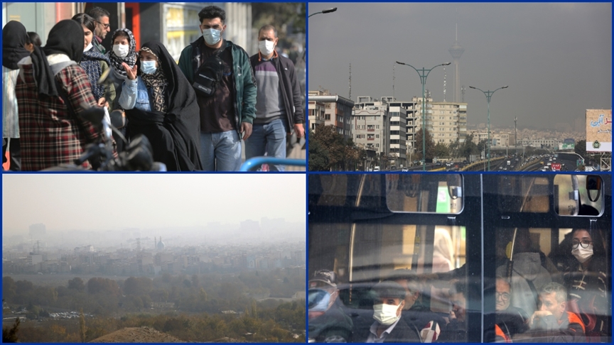 İran'da hava kirliliği yılda 50 bin kişinin ölümüne neden oluyor
